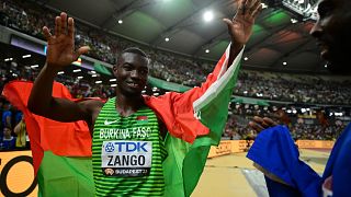 Mondiaux d'athlétisme : le Burkinabè Zango sacré au triple saut