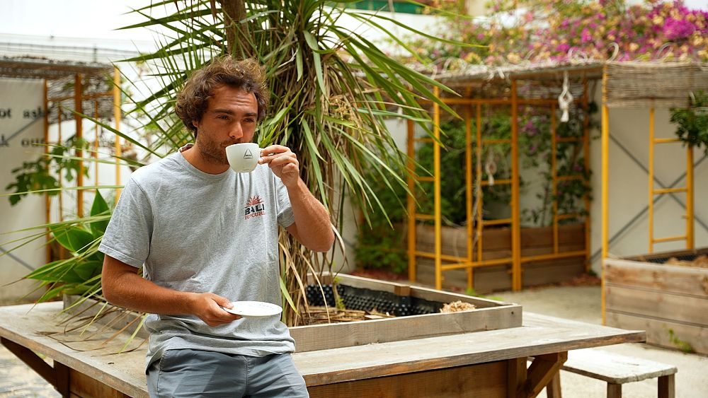 Запознайте се с градския фермер, който покълва гъби от отпадъци от кафе в Португалия