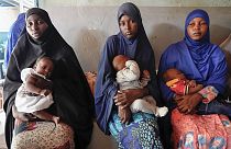Femmes et leurs enfants au Niger, en 2023.