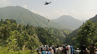 Rettungsaktion per Hubschrauber