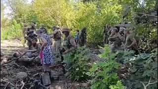 قوات أوكرانية تفك الحصار عن مدنيين في منطقة زابوريجيا. 2023/08/22