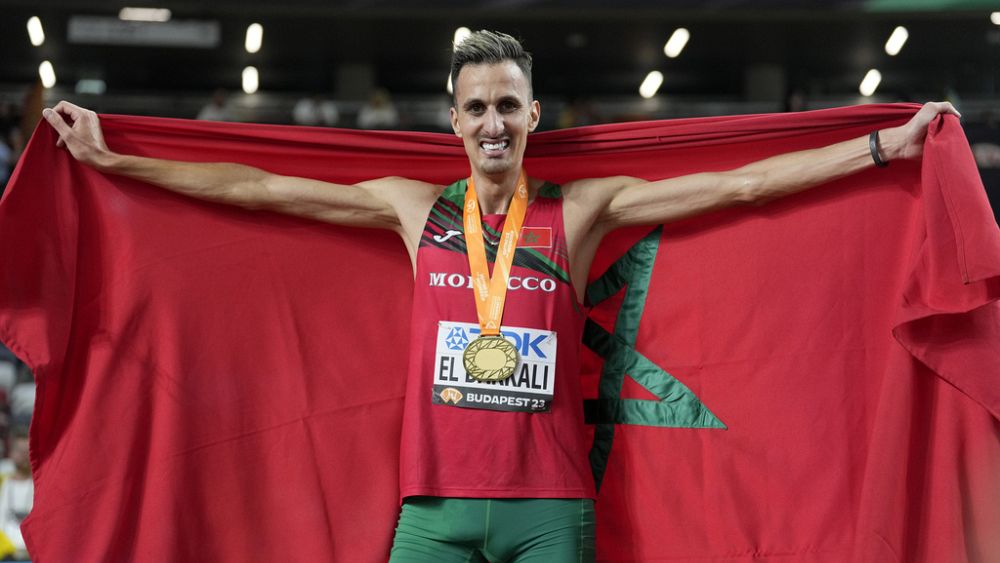 Moroccan Soufiane El-Bakali Clinches Second Consecutive Gold in 3000-Meter Steeplechase at World Championships