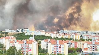 Incêndios na Grécia alastram à Turquia