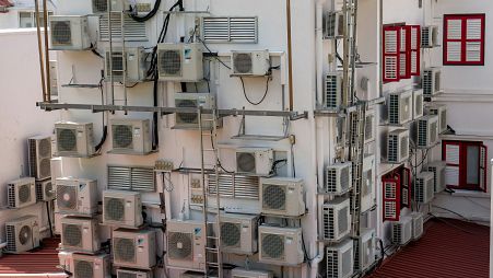 The number of air conditioning units in Europe has doubled since 1990.