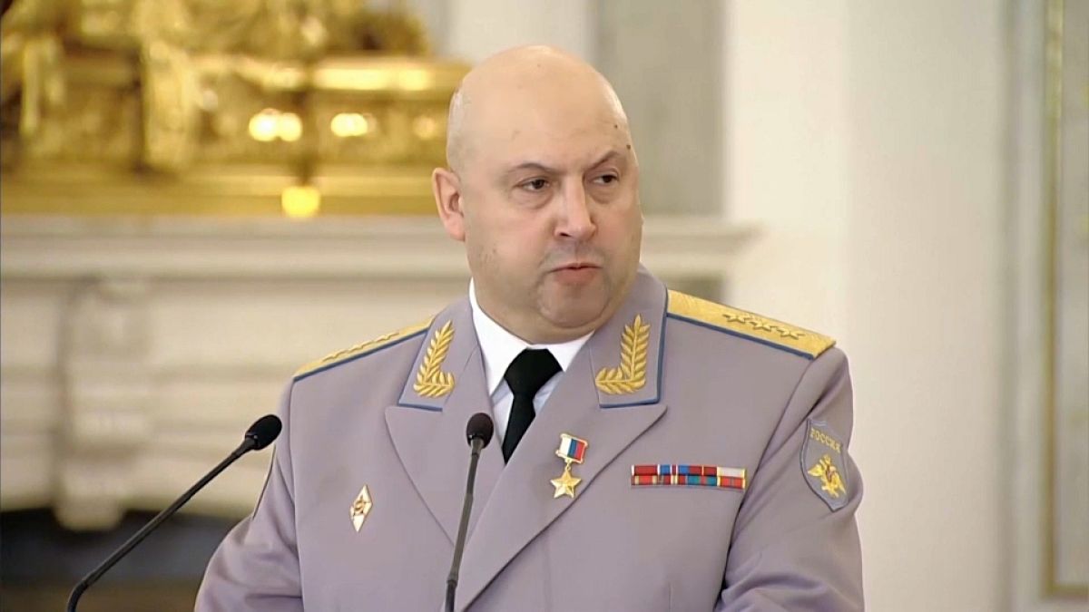 General Sergey Surovikin, ex-comandante-chefe das forças aeroespaciais da Rússia