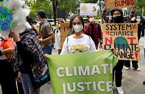تظاهرات علیه تغییرات آب و هوایی در اندونزی