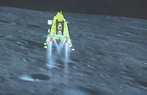 Hindistan'dan tarihi uzay adımı: Chandrayaan-3, Ay'ın güney kutbuna indi