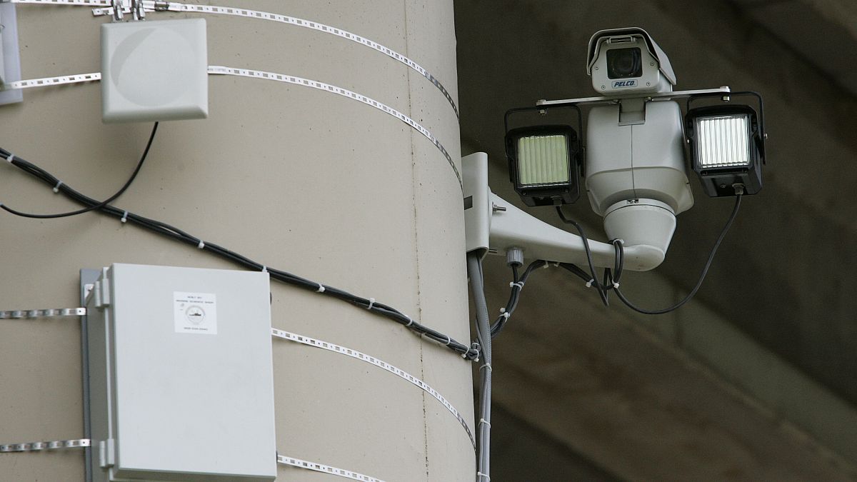 كاميرا مراقبة في إيجل باس، تكساس.