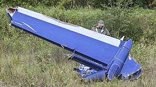 The plane carrying the Wagner Group's top leadership went down in Kuzhenkino, about 300 kilometres northwest of Moscow