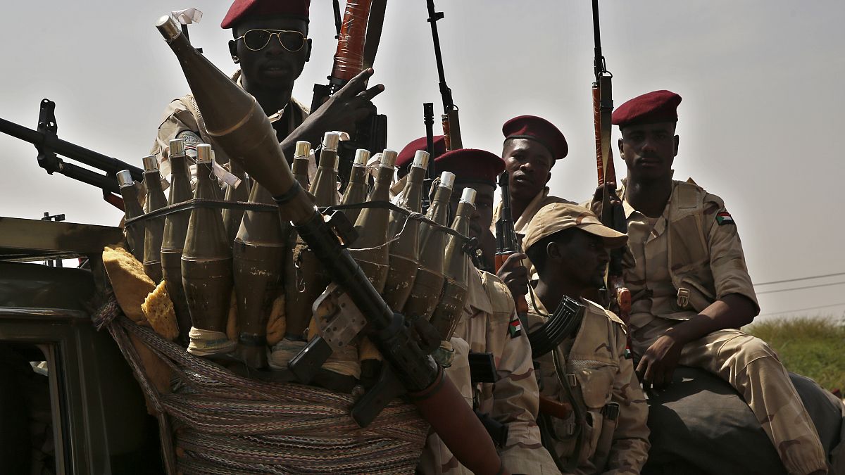 جنود من قوات الدعم السريع بالعاصمة السودانية الخرطوم