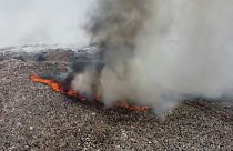 إعلان حالة الطوارئ الصحية في إندونيسيا نتيجة الحريق