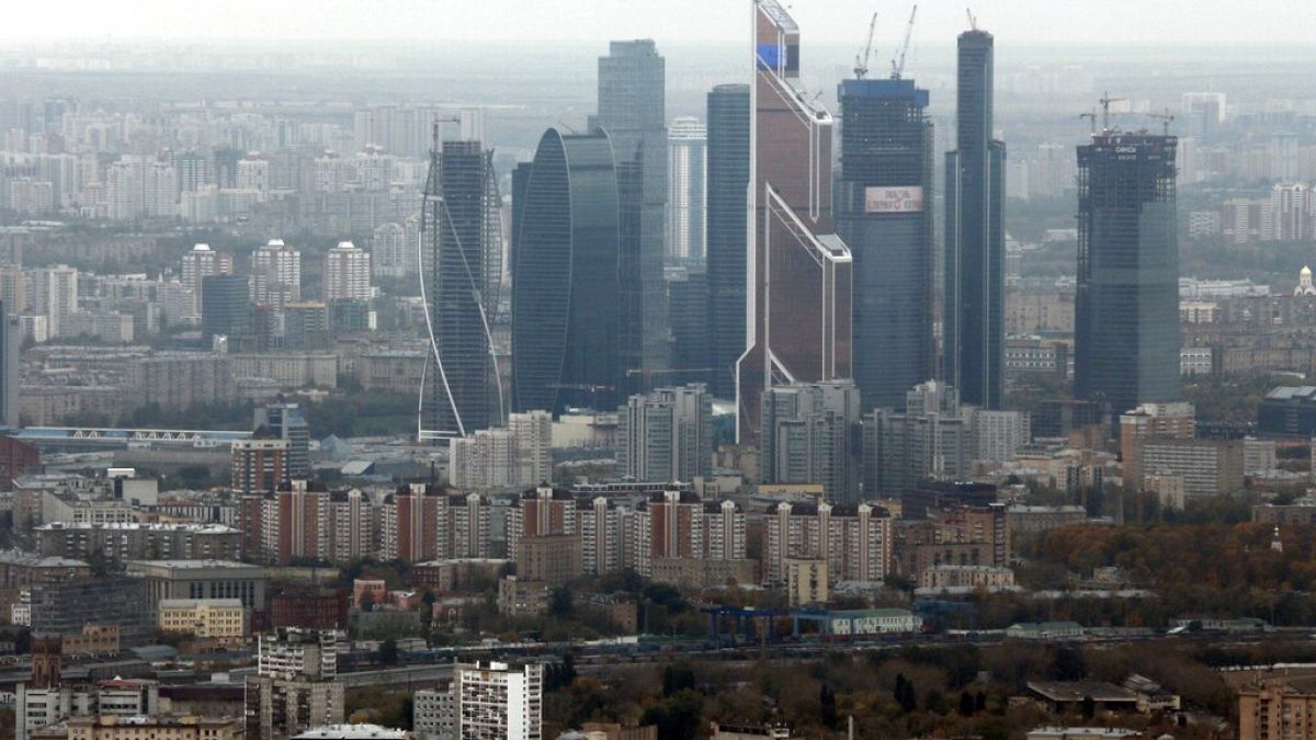 Moskova'nın finans bölgesi