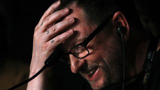 Director Lars Von Trier is in hot water again (pictured here at the Cannes Film Festival in 2011)