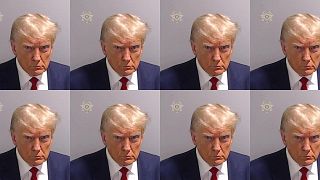 La foto segnaletica di Donald Trump