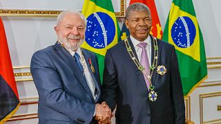 Angola : le président João Lourenço rencontre son homologue brésilien