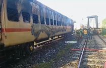 Nueve muertos en un incendio en un tren indio provocado por un pasajero que preparaba té.