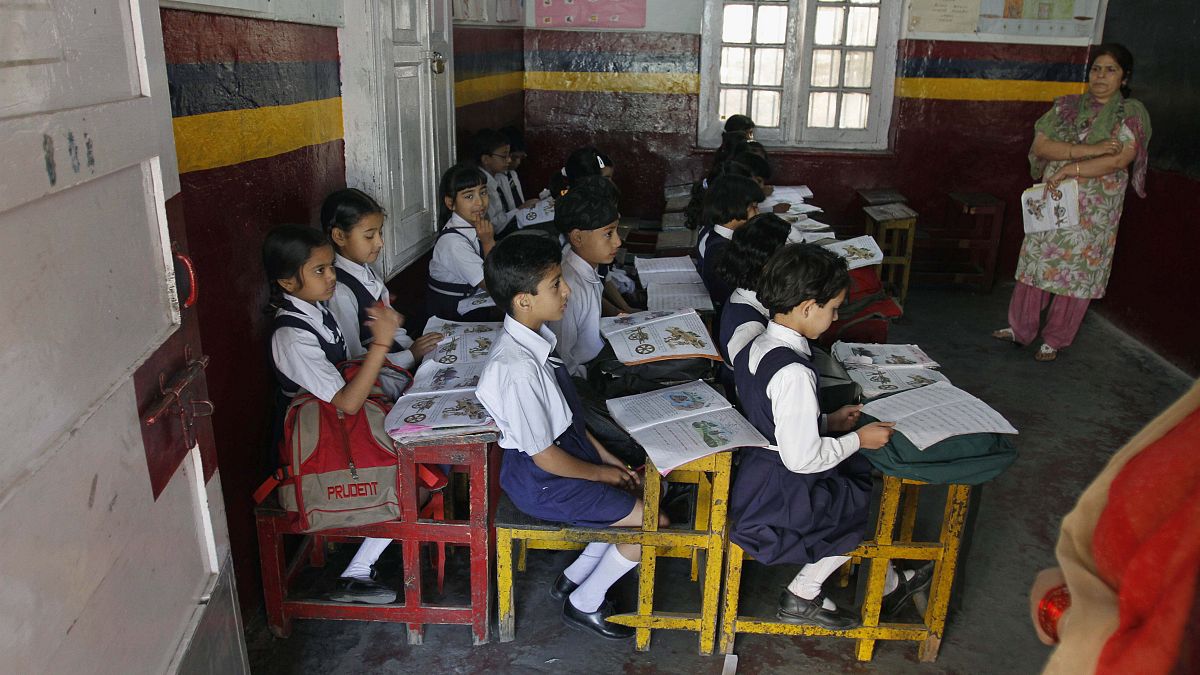 صف دراسي في الهند