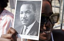 Milhares de pessoas homenagearam Martin Luther King