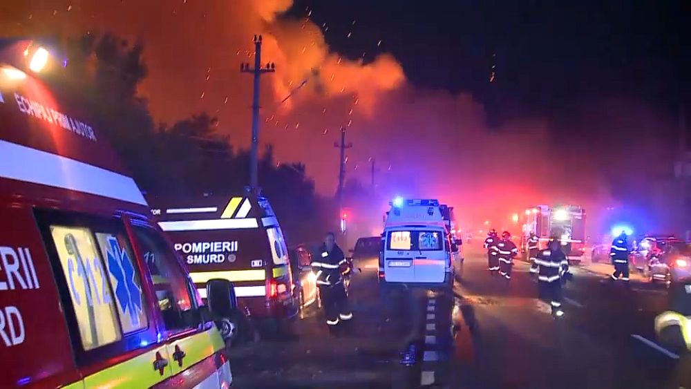Bucharest: At least two people dead following explosions at LPG station thumbnail