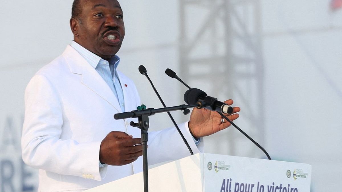 Ali Bongo Ondimba, Presidente do Gabão, julho de 2023