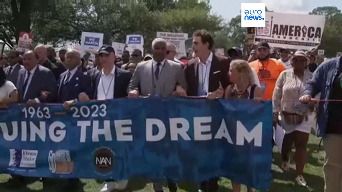 Το σύνθημα «έχω ένα όνειρο» παραμένει επίκαιρο υποστήριξαν οι διαδηλωτές