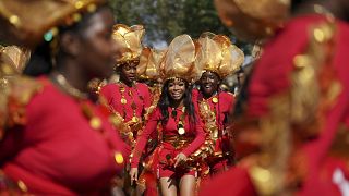 London's Notting Hill Carnival gets underway for its 55th year