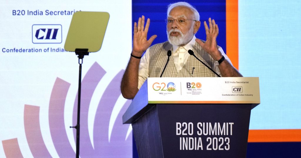 Indian PM Modi proposes full G20 membership for African Union