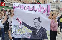 Nouvelle manifestation populaire à Soueida contre le régime syrien, le 28 août