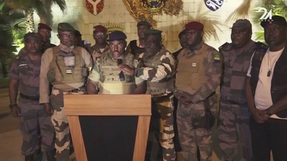 Coup d'Etat militaire au Gabon ce que l'on sait Euronews