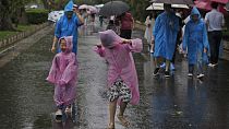  أمطار غزيرة في بكين، الصين، 30 يوليو 2023.