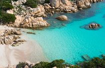 Sardinia is known for its pristine white beaches. But authorities are urging tourists to leave sand and pebbles where they are.
