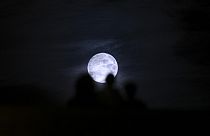 "Super Lua Azul" observada desde Paris