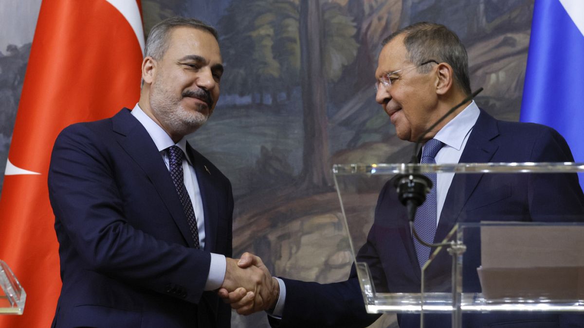 Türkiye Dışişleri Bakanı Hakan Fidan, Rusya Dışişleri Bakanı Sergey Lavrov 