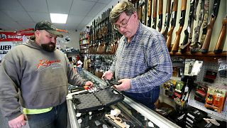 متجر لبيع الأسلحة في أيوا-الولايات المتحدة-أرشيف