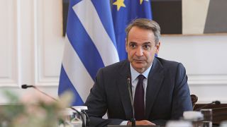 Ο πρωθυπουργός Κυριάκος Μητσοτάκης προεδρεύει στη συνεδρίαση του υπουργικού συμβουλίου στο Μέγαρο Μαξίμου