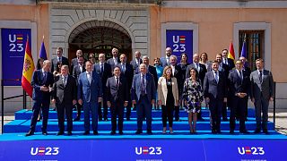 نشست وزاری خارجه اتحادیه اروپا در اسپانیا