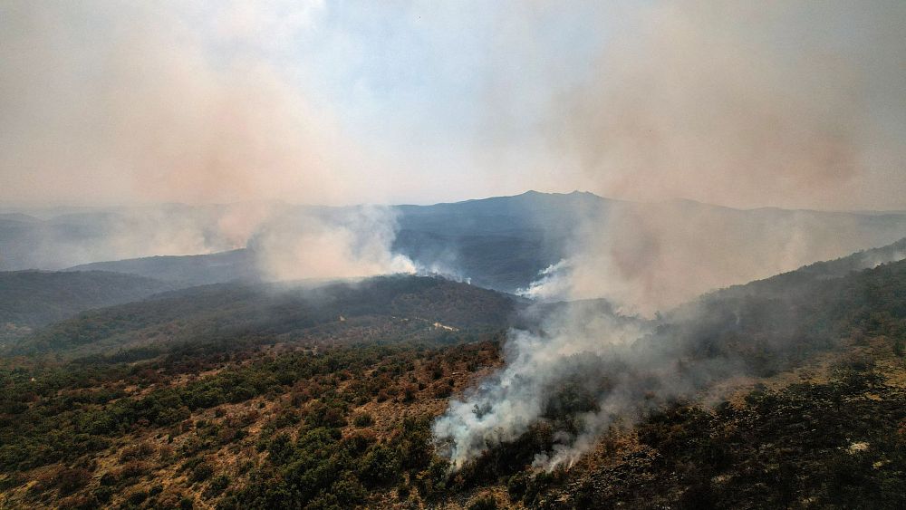 Greece turns to tech to tackle wildfires as largest ever blaze in EU continues to burn thumbnail