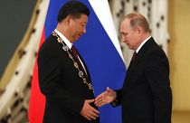 Hszi és Putyin barátsága hivatalos alapkő