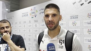 Aleksandar Mitrovic, entrevistado por Euronews tras su triplete al Al Ittihad