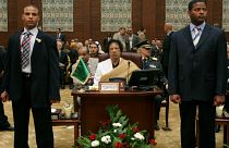 Kadhafi líbiai vezető 