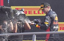 Verstappen, triunfador en Monza, el 3 de septiembre de 2023