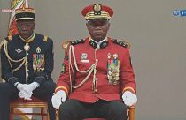 الجنرال أوليغي يؤدي اليمين الدستورية رئيسا "انتقاليا" للغابون في ليبرفيل. 2023/09/04