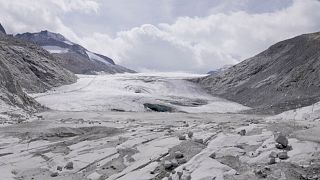 The Adamello glacier, Italy. 