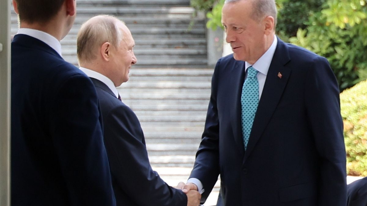Putyin és Erdogan Szocsiban