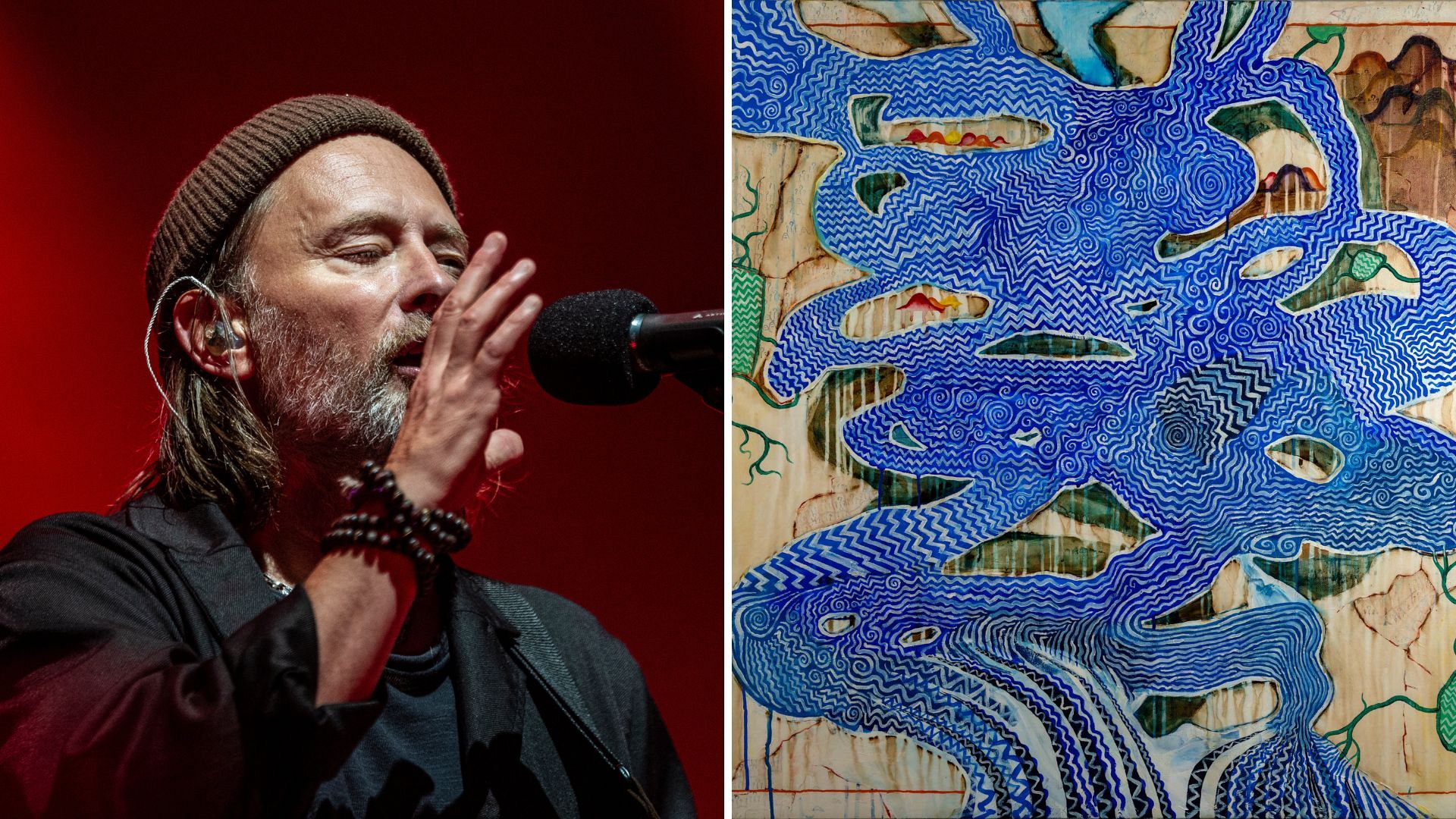 Thom Yorke And Stanley Donwood To Unveil Co-produced Paintings At ...