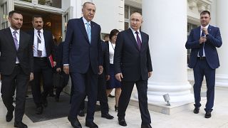 Erdoğan und Putin in Sotschi