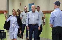 ABD Başkanı Joe Biden, eşi Jill Biden ile birlikte 
