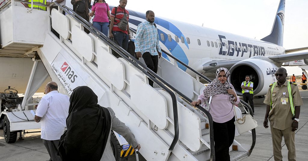 First EgyptAir flight from Cairo to Port Sudan lands