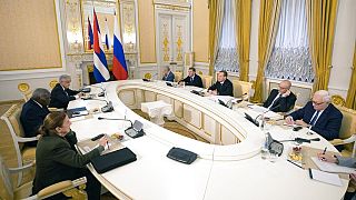 Συνάντηση Κουβανών και Ρώσων αξιωματούχων (φώτο αρχείου)