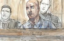 Fransa'da 2018'de hapishaneden helikopterle kaçan Redouine Faid mahkemede